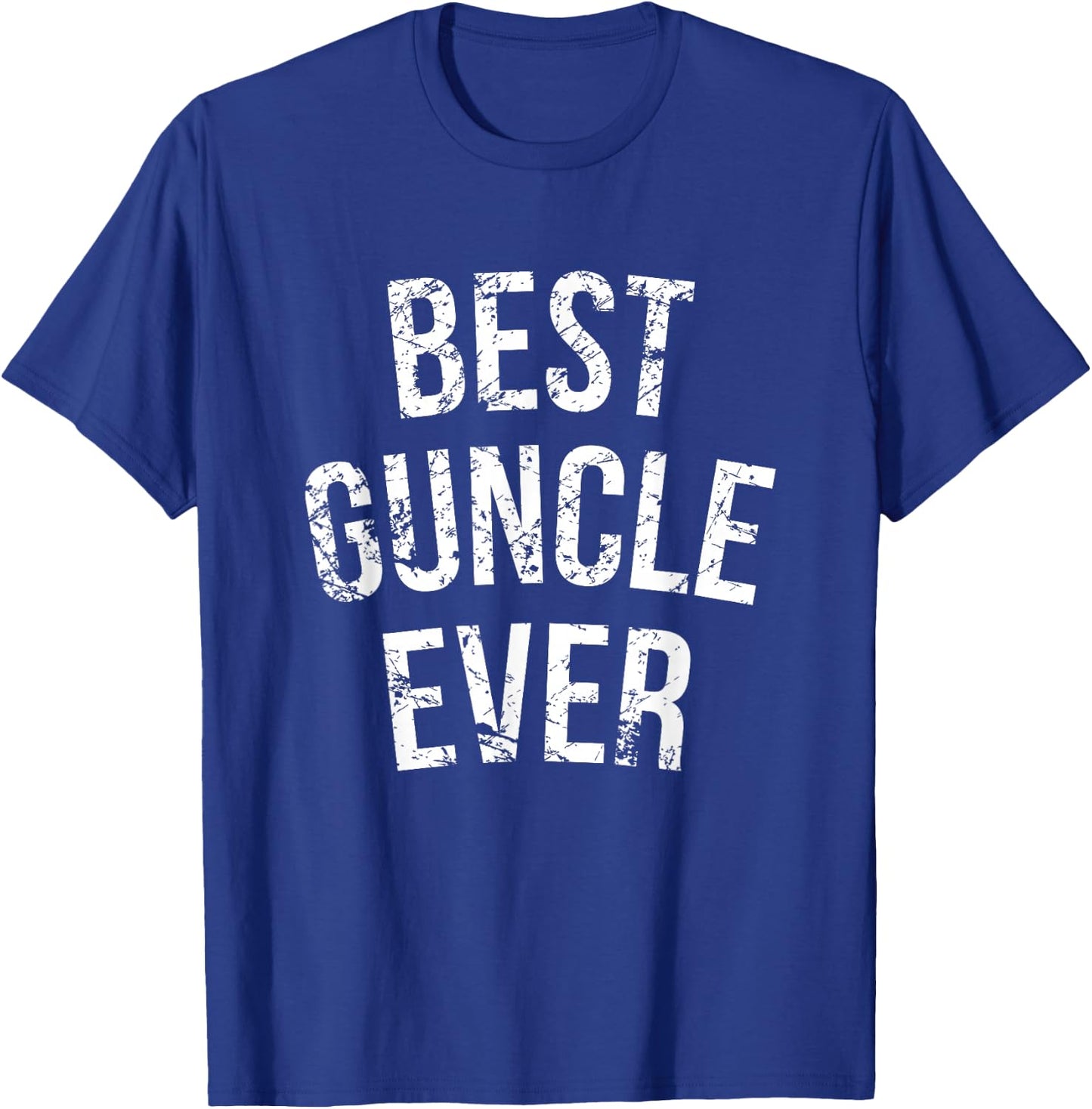 Best Guncle Ever Cute Gay Uncle Gift T-Shirt - T-Shirt | Royal
