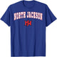 North Jackson High School Chiefs C2 T-Shirt - T-Shirt | Royal
