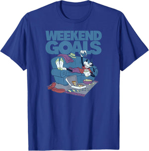 Disney - Weekend Goals Goofy T-Shirt - T-Shirt | Royal