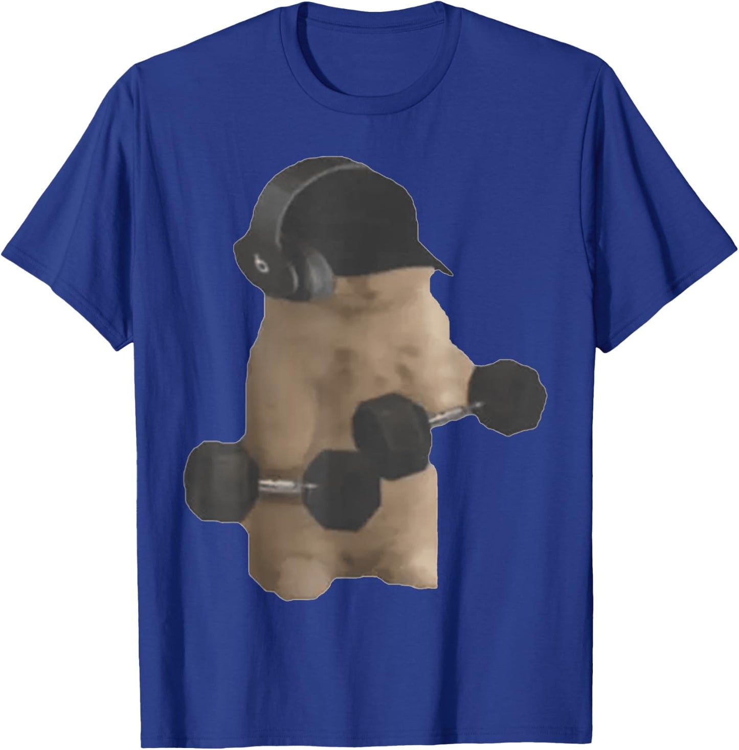Gym Cat Meme FUNNY MEME Women Kids T-Shirt - T-Shirt | Royal