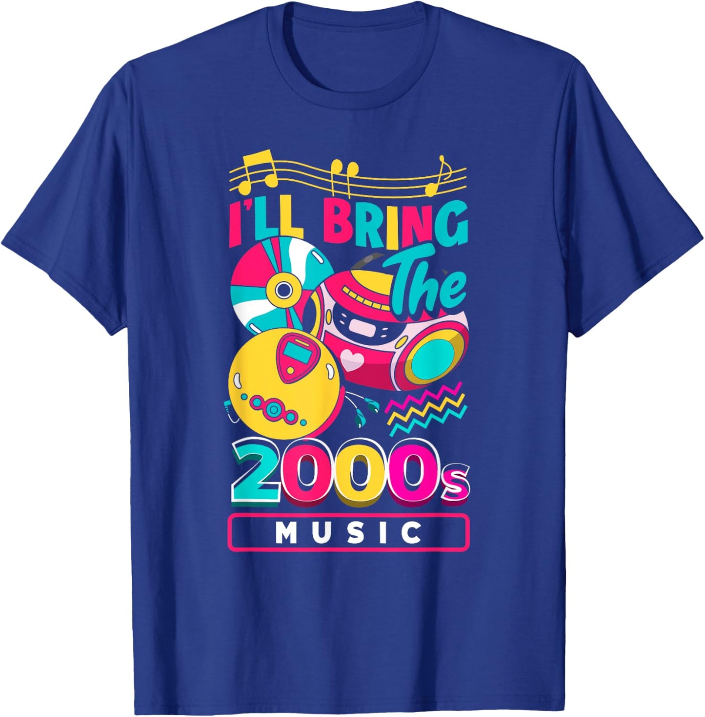 I'll bring the 2000's music vintage two-thousands retro 00s T-Shirt - T-Shirt | Royal