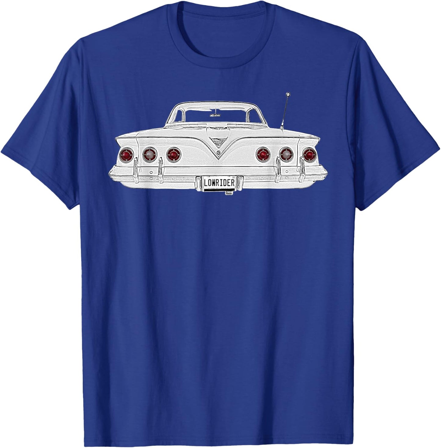Lowrider 61 Impala Dark Colors T-Shirt - T-Shirt | Royal