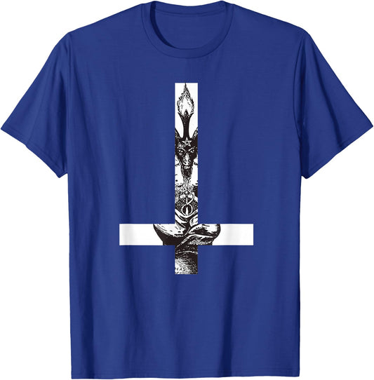 Baphomet Is My Spirit Animal Satan Black Cult Shirt T-Shirt - T-Shirt | Royal