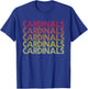 Retro Vintage Cardinals T-Shirt - T-Shirt | Royal