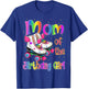 Mom Birthday Rolling Skate Birthday family Party T-Shirt - T-Shirt | Royal