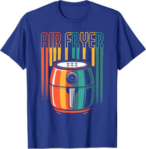 Air Fryer Retro T-Shirt - T-Shirt | Royal