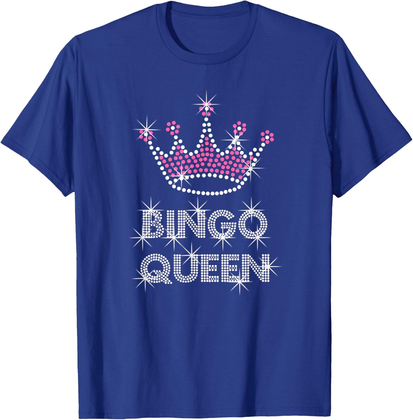 Bingo Bingo Queen Shirt top T-Shirt - T-Shirt | Royal