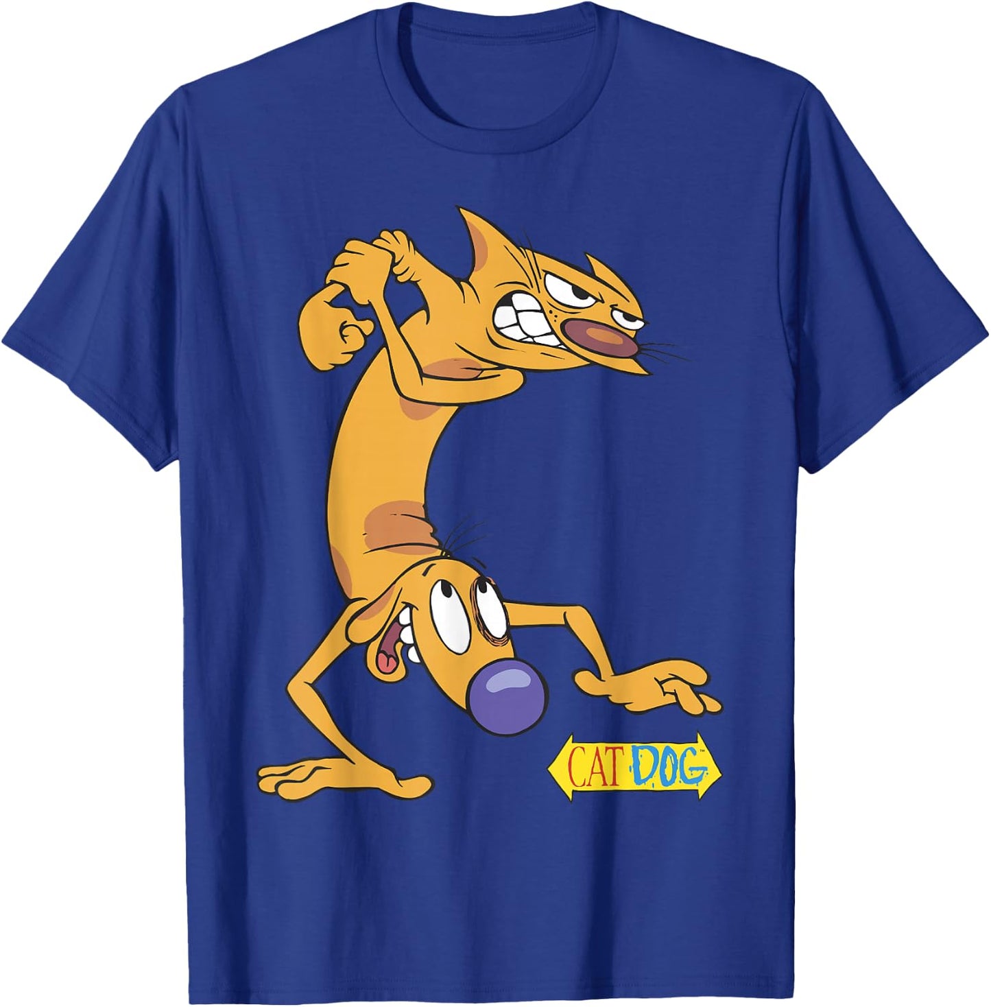 CatDog Tough Guys T-Shirt - T-Shirt | Royal