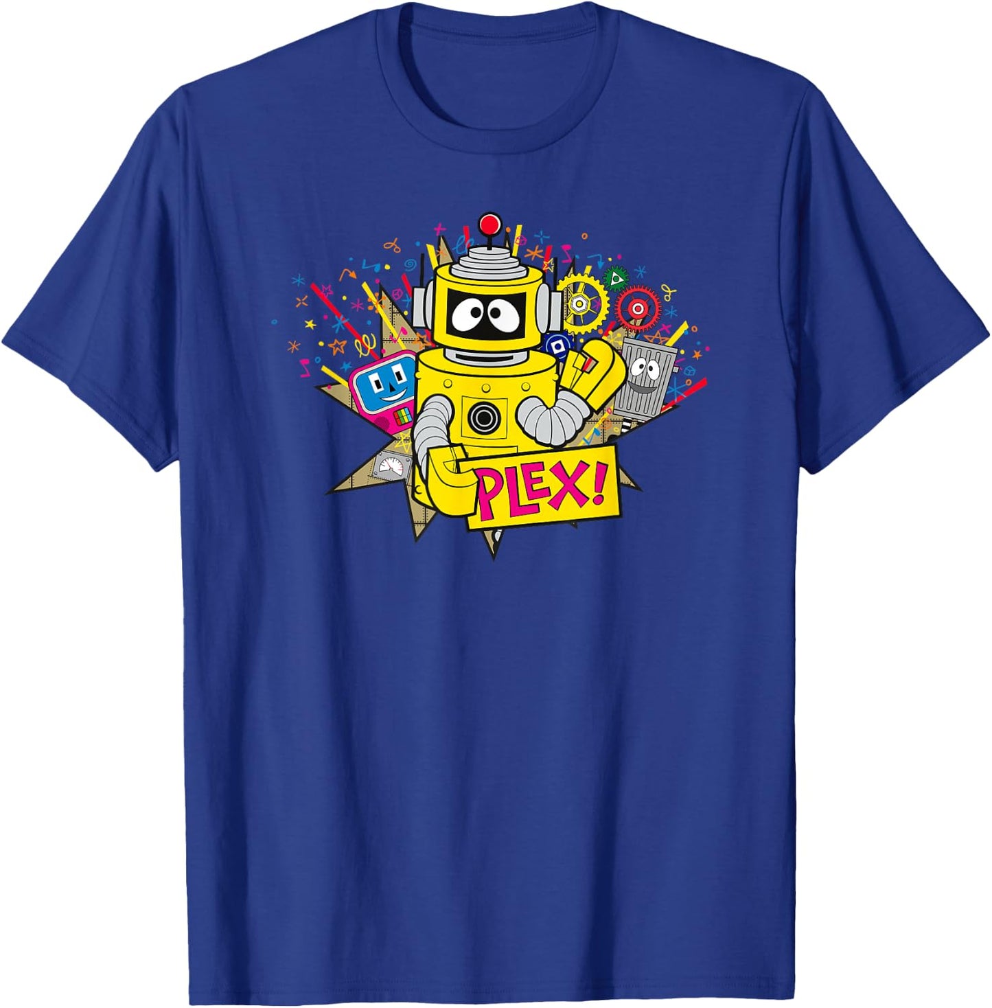 Yo Gabba Gabba - Classic Plex 01 T-Shirt - T-Shirt | Royal