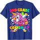 2nd Grade Dabbing Unicorn Back to School Shirt Girls Gift T-Shirt - T-Shirt | Royal
