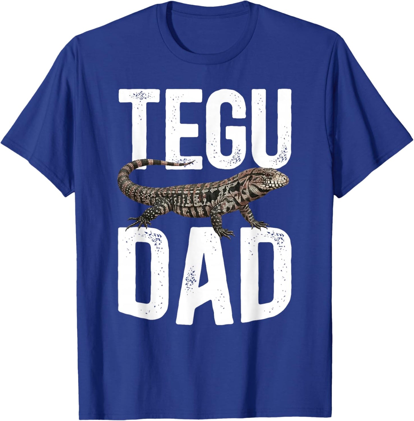 Tegu Dad Tegu Owner Tegu Lover Tegu Lizard T-Shirt - T-Shirt | Royal