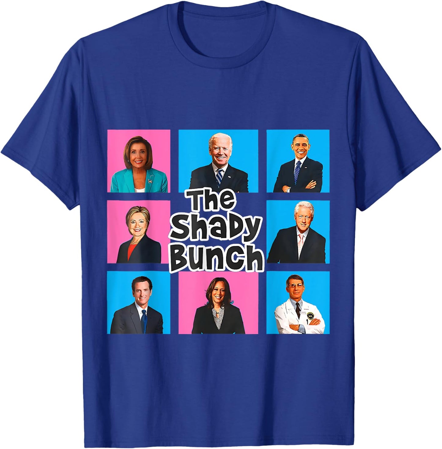 Funny The Shady Bunch 2024 T-Shirt - T-Shirt | Royal