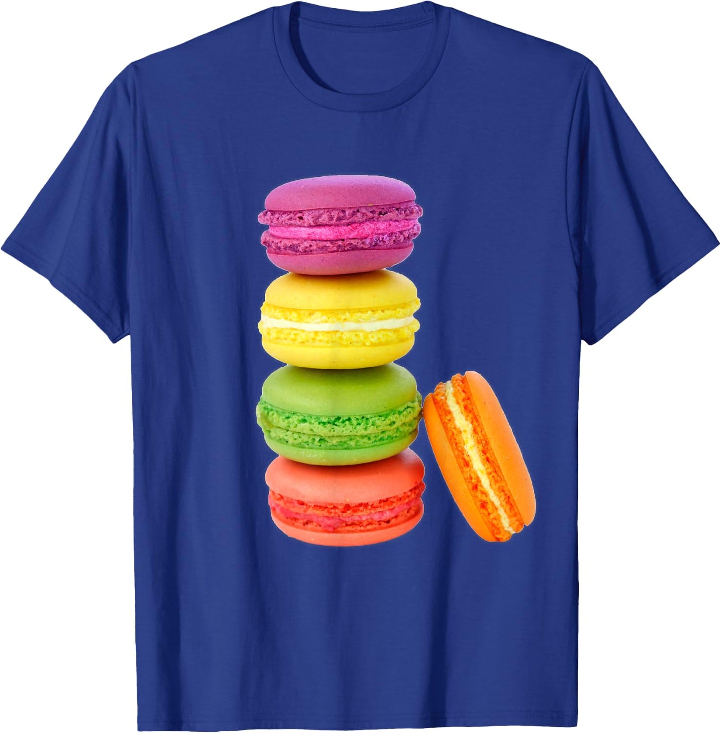 I Love Macaroons Macarons Candy Cupcake Sweets Cake Team T-Shirt - T-Shirt | Royal