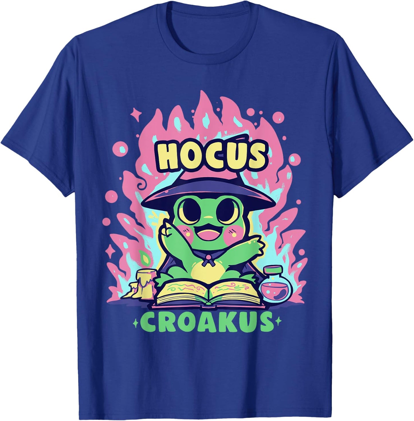 Witchy Spell Frog T-Shirt - T-Shirt | Royal