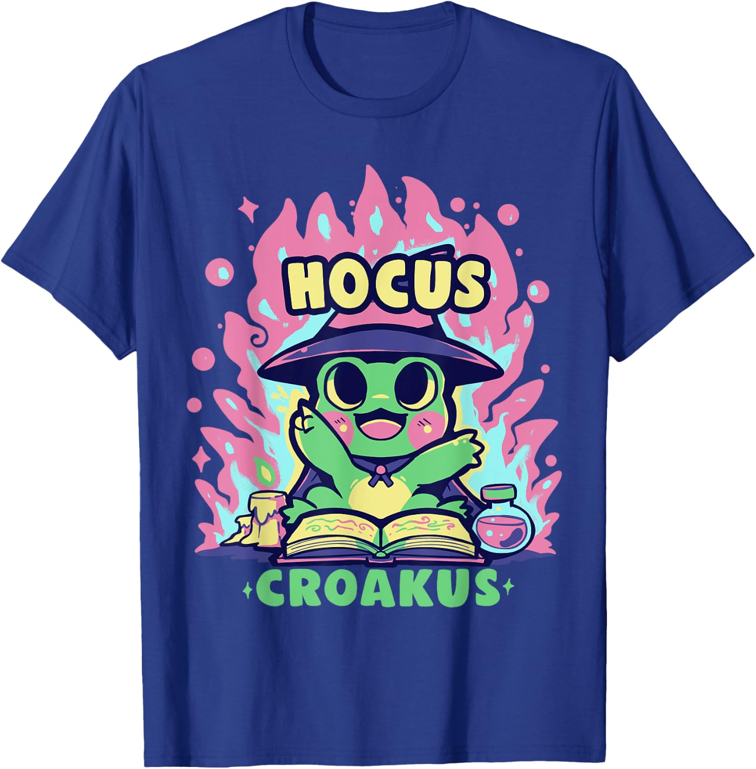 Witchy Spell Frog T-Shirt - T-Shirt | Royal