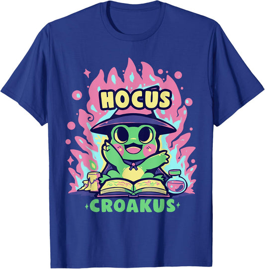 Witchy Spell Frog T-Shirt - T-Shirt | Royal