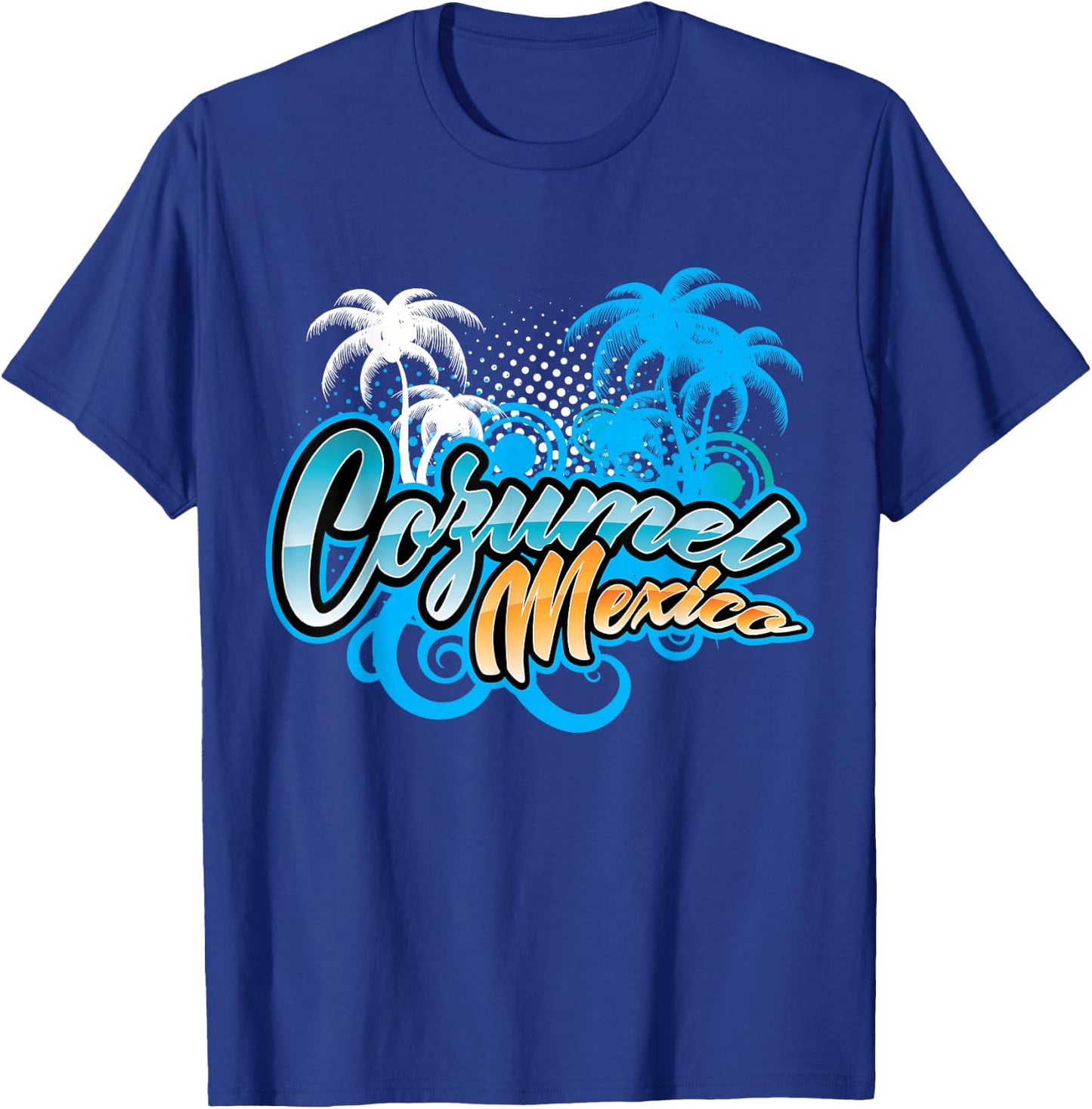 Cozumel Mexico Souvenir Gift Traveler Men/Women T-Shirt - T-Shirt | Royal