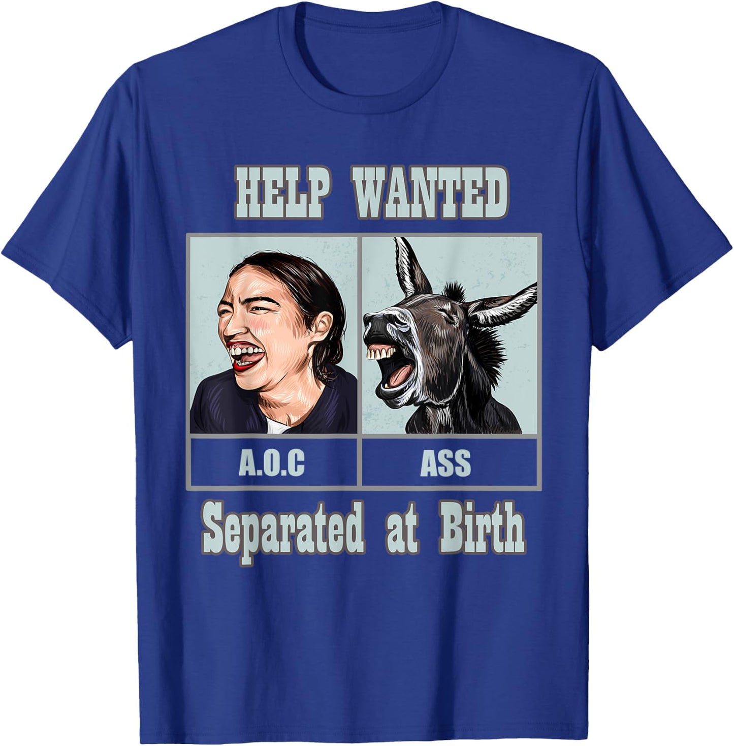 Funny No Snowflake Zone AOC donkey Republican Shirt T-Shirt - T-Shirt | Royal