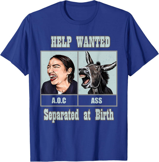 Funny No Snowflake Zone AOC donkey Republican Shirt T-Shirt - T-Shirt | Royal