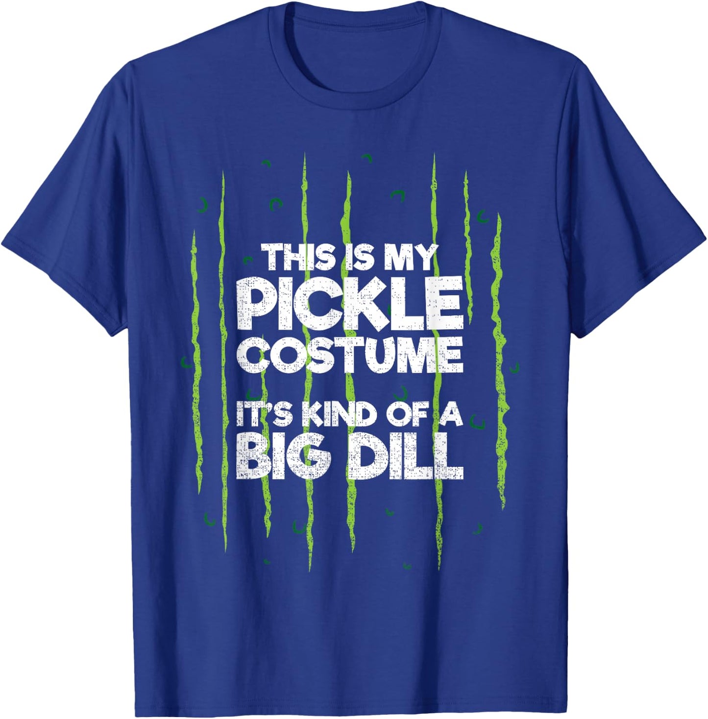 This Is My Pickle Costume Dill Halloween Food Lazy Costume T-Shirt - T-Shirt | Royal