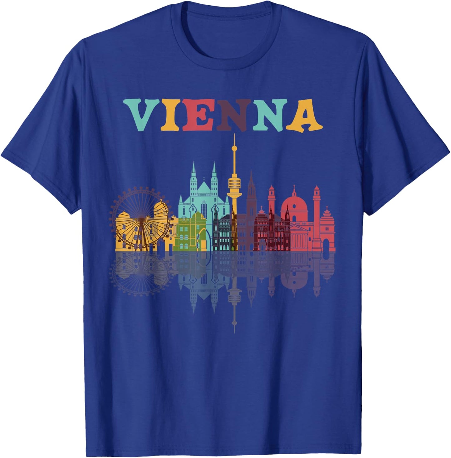 Vienna Austria Family Austrian Vacation Europian Trip Shirt T-Shirt - T-Shirt | Royal