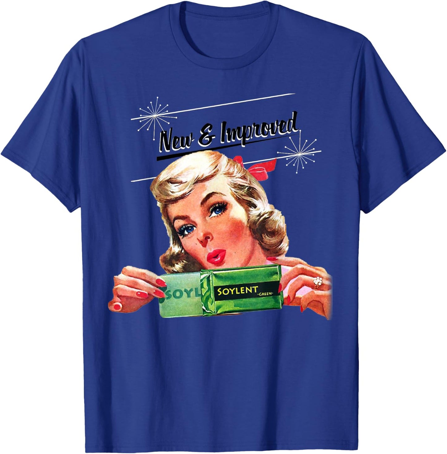 New & Improved Soylent Green is People T-Shirt - T-Shirt | Royal