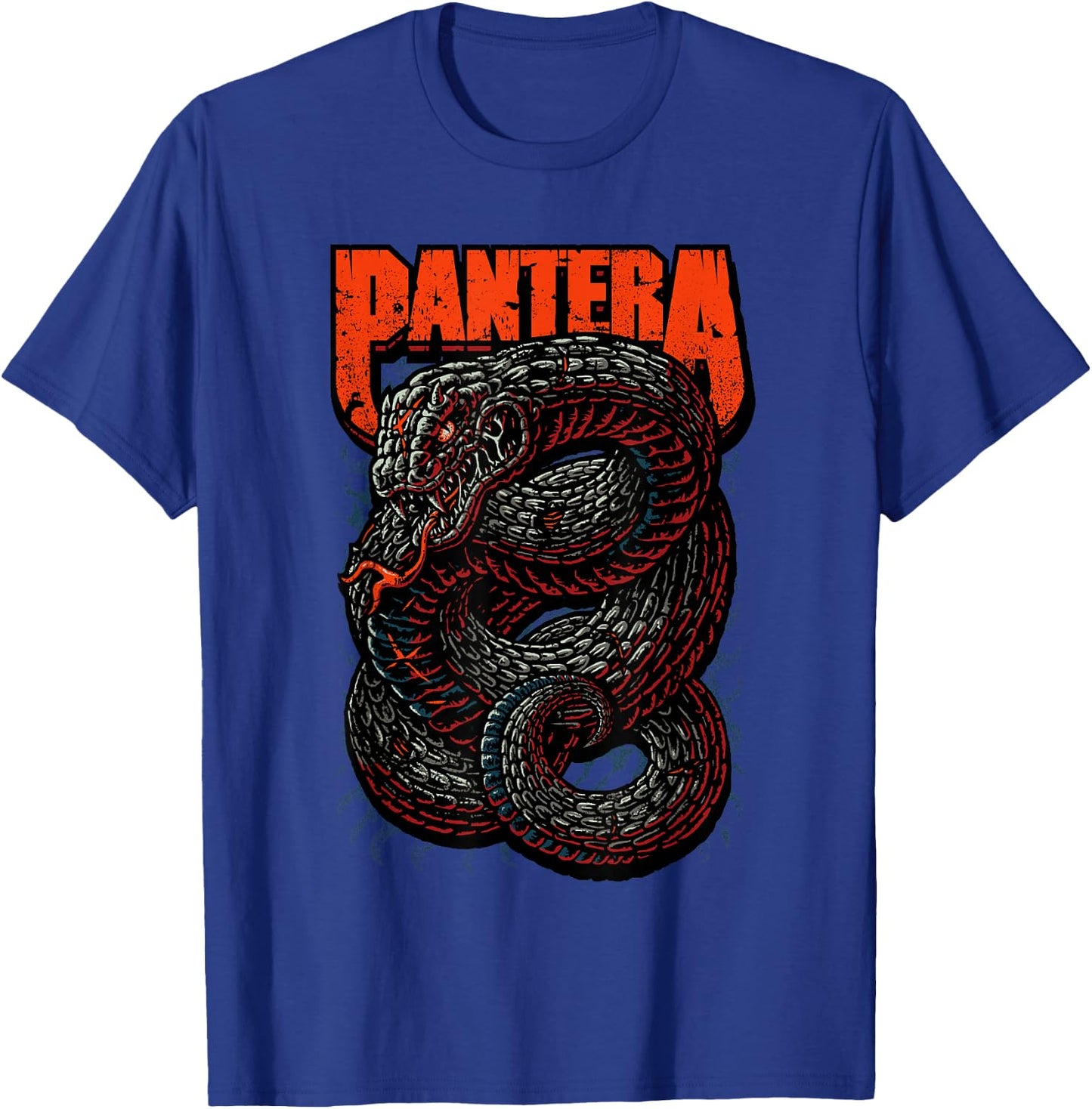 Pantera Venomous Official - Classic Fit, , Short Sleeve, Adult, Black T-Shirt - T-Shirt | Royal
