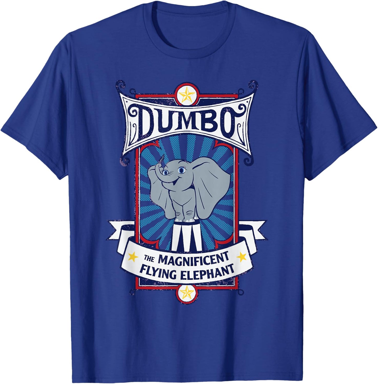 Dumbo - Magnificent Flying Elephant T-Shirt - T-Shirt | Royal