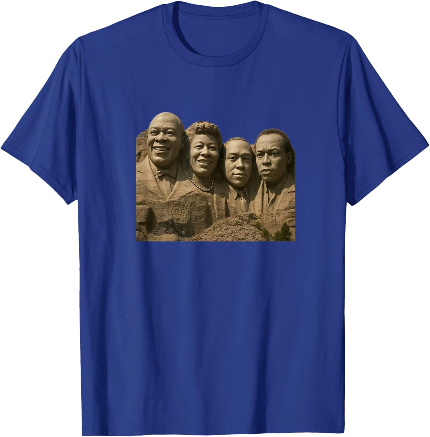 Jazz Funk & Soul - Afro Retro Vintage Music T-Shirt - T-Shirt | Royal
