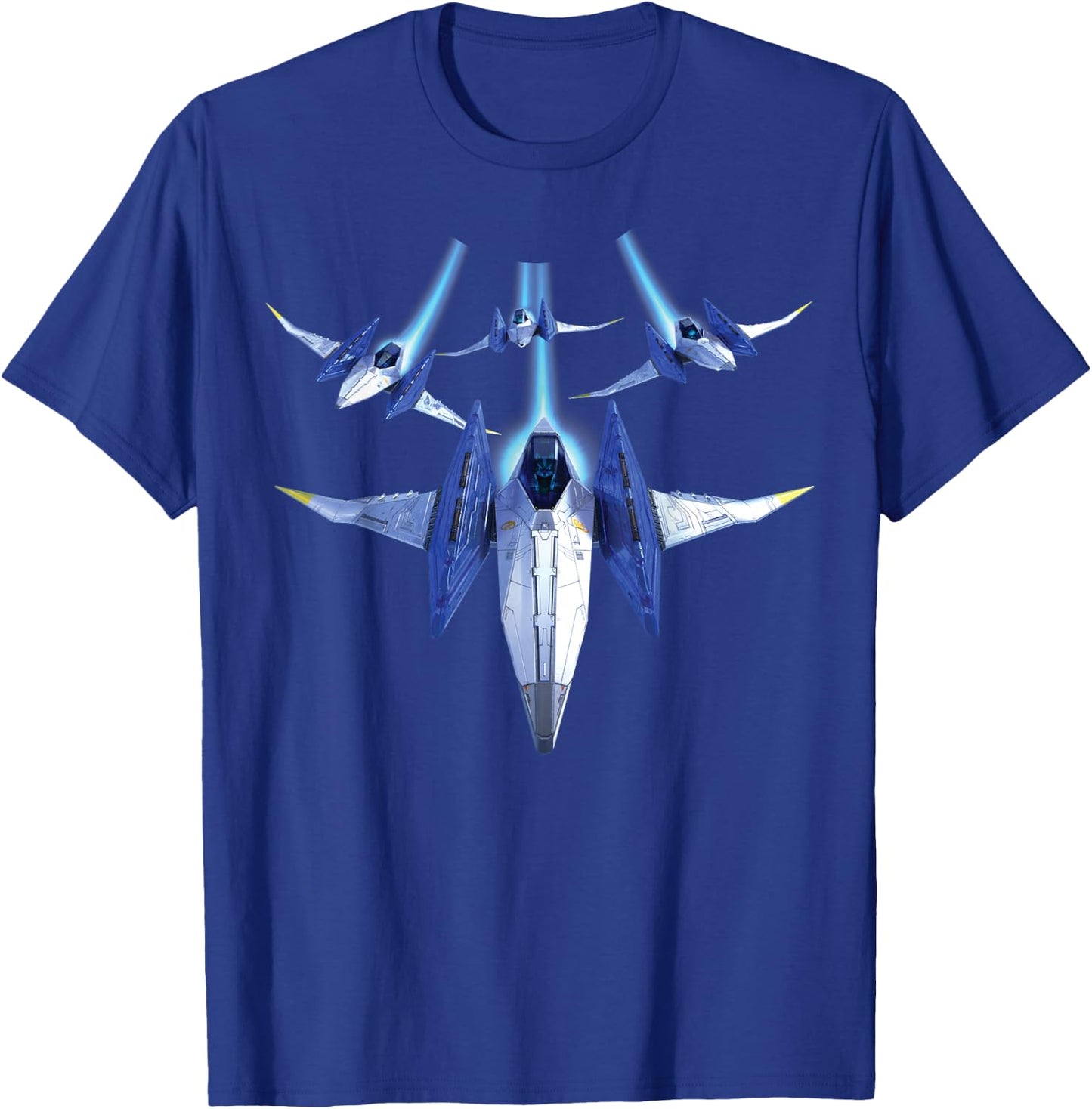 Nintendo Star Fox Zero Group Space Flight T-Shirt - T-Shirt | Royal