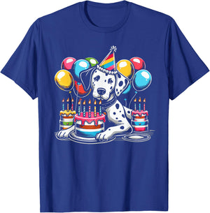 Dalmatian Birthday Party T-Shirt - T-Shirt | Royal