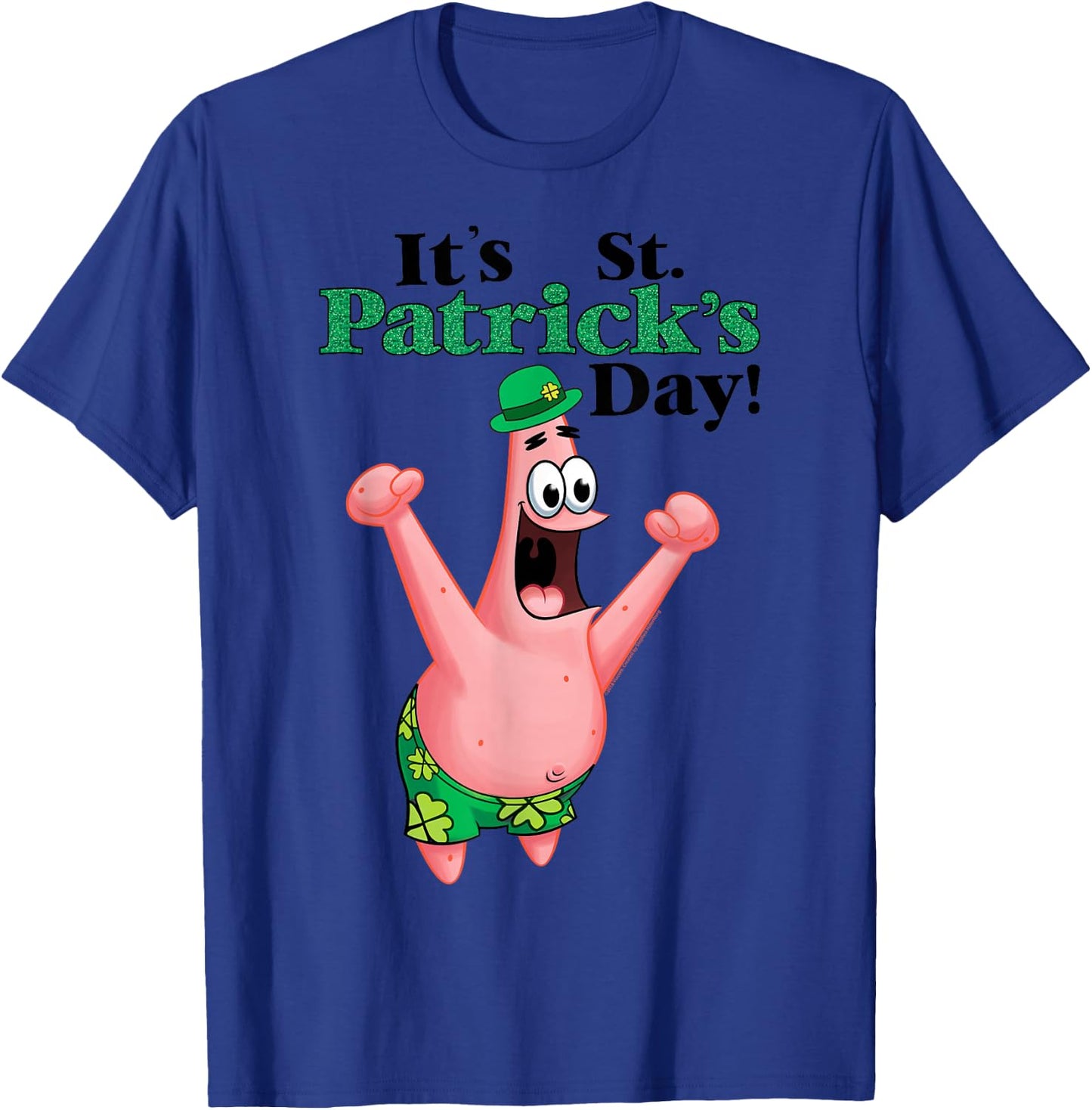 Spongebob St. Patrick's Day T-Shirt - T-Shirt | Royal