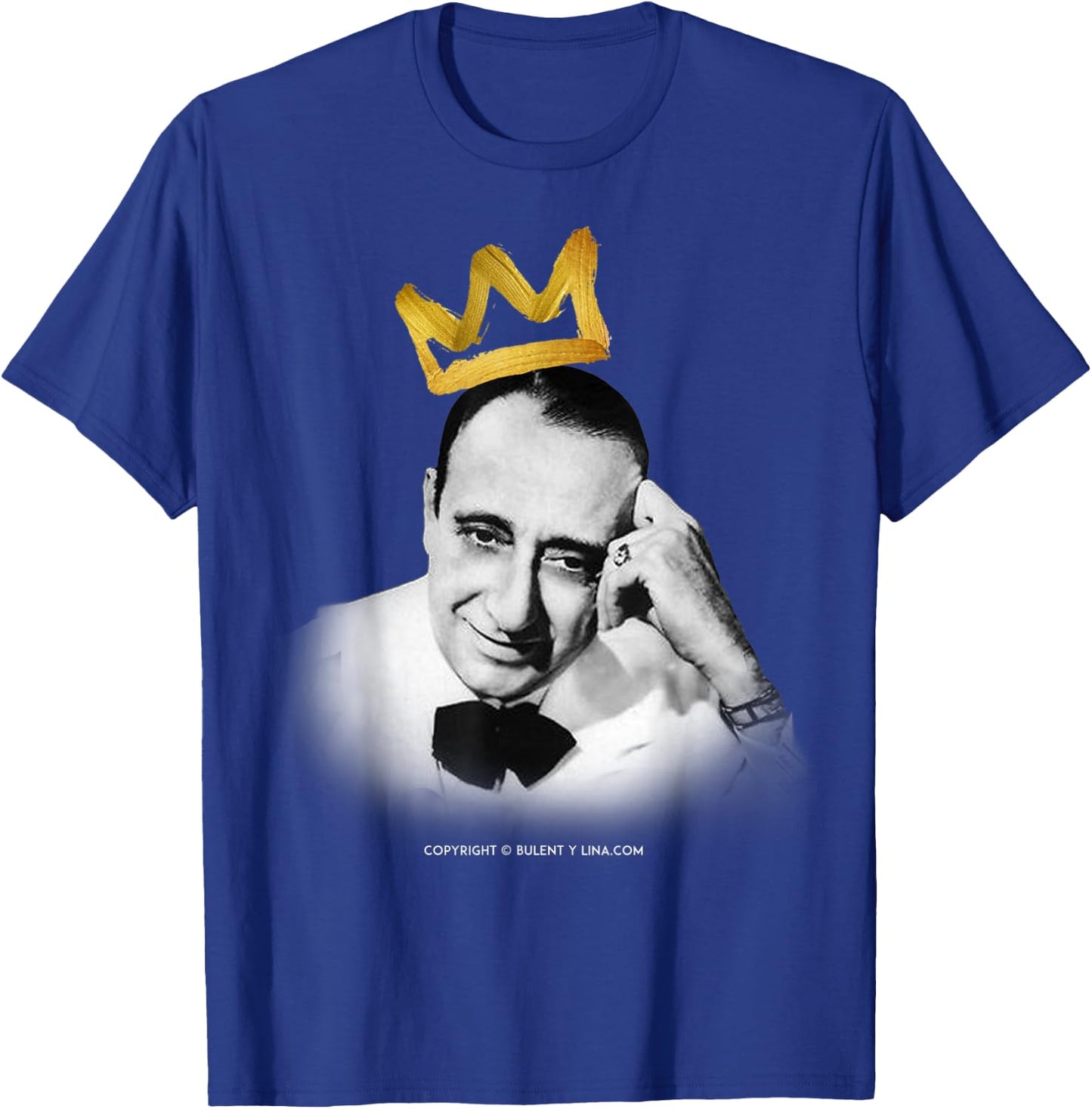 The King of Rhythm - D'Arienzo | Tango 8 Festival + Marathon T-Shirt - T-Shirt | Royal