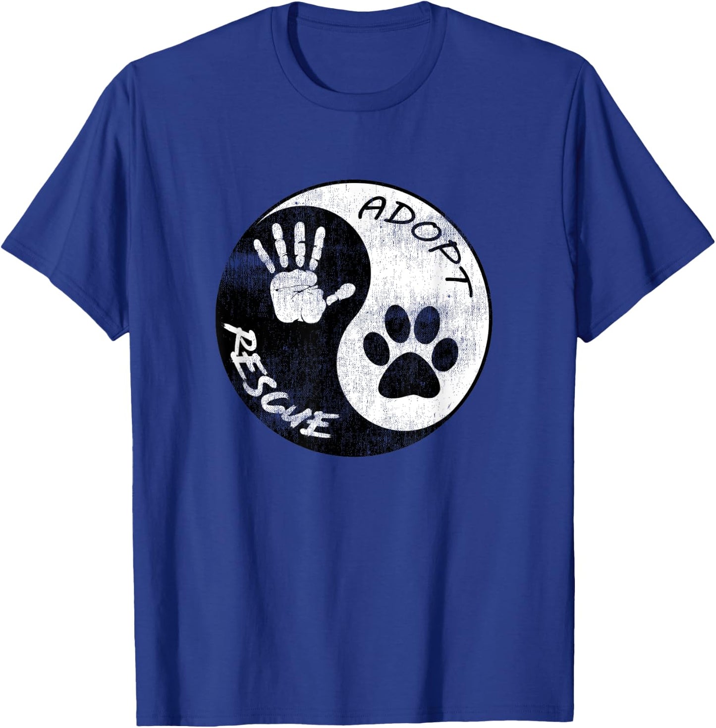 Adopt and Rescue Animal for Animal Foster & Shelters T-Shirt - T-Shirt | Royal