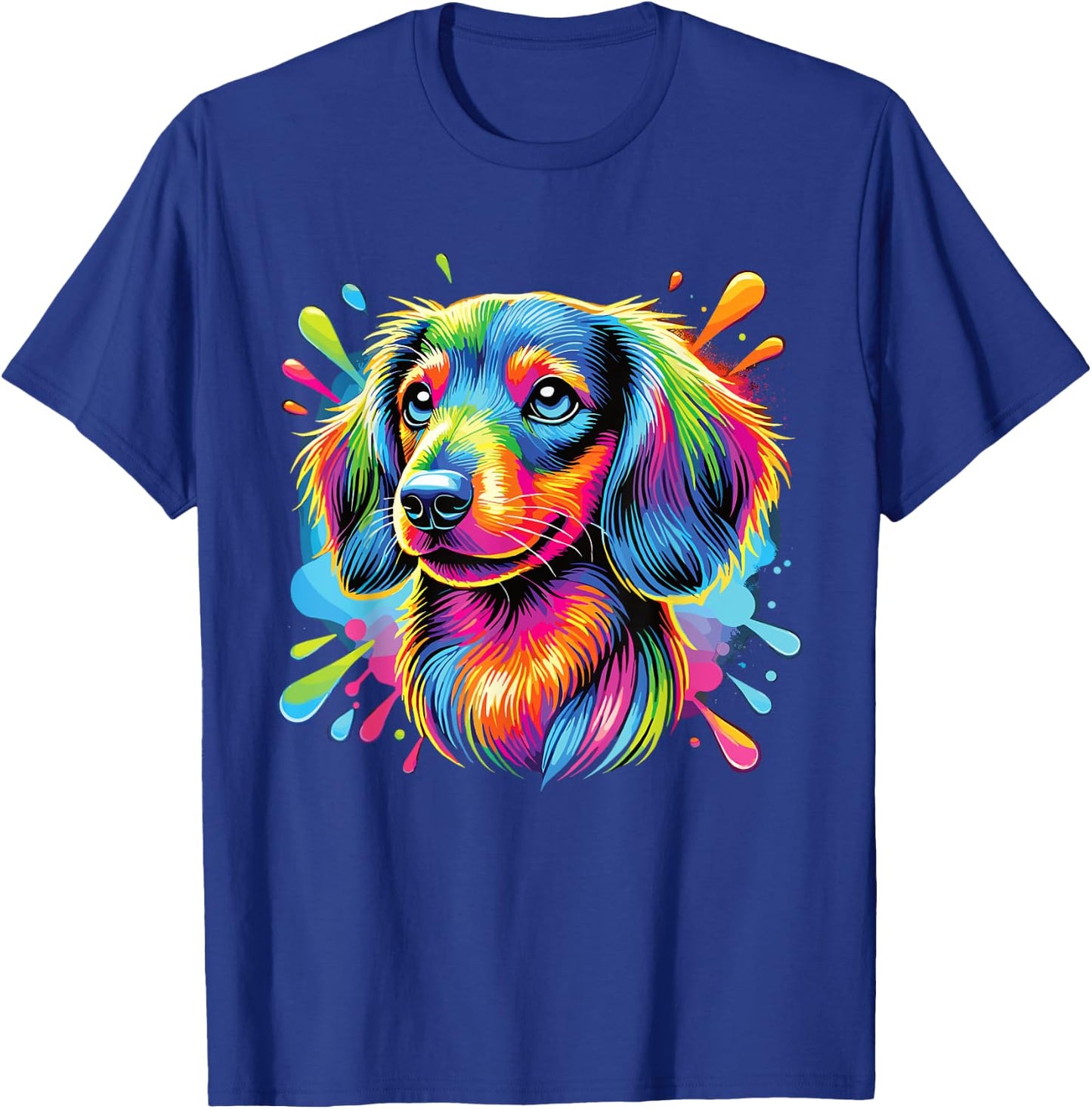 Colorful Dachshund T-Shirt - T-Shirt | Royal