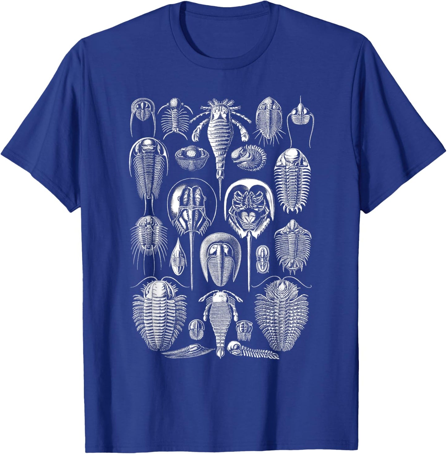 Vintage Haeckel Aspidonia Limulus Horseshoe Crabs 3XL Black T-Shirt - T-Shirt | Royal