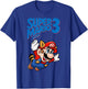Nintendo Super Mario 3 Flying Mario Poster T-Shirt - T-Shirt | Royal