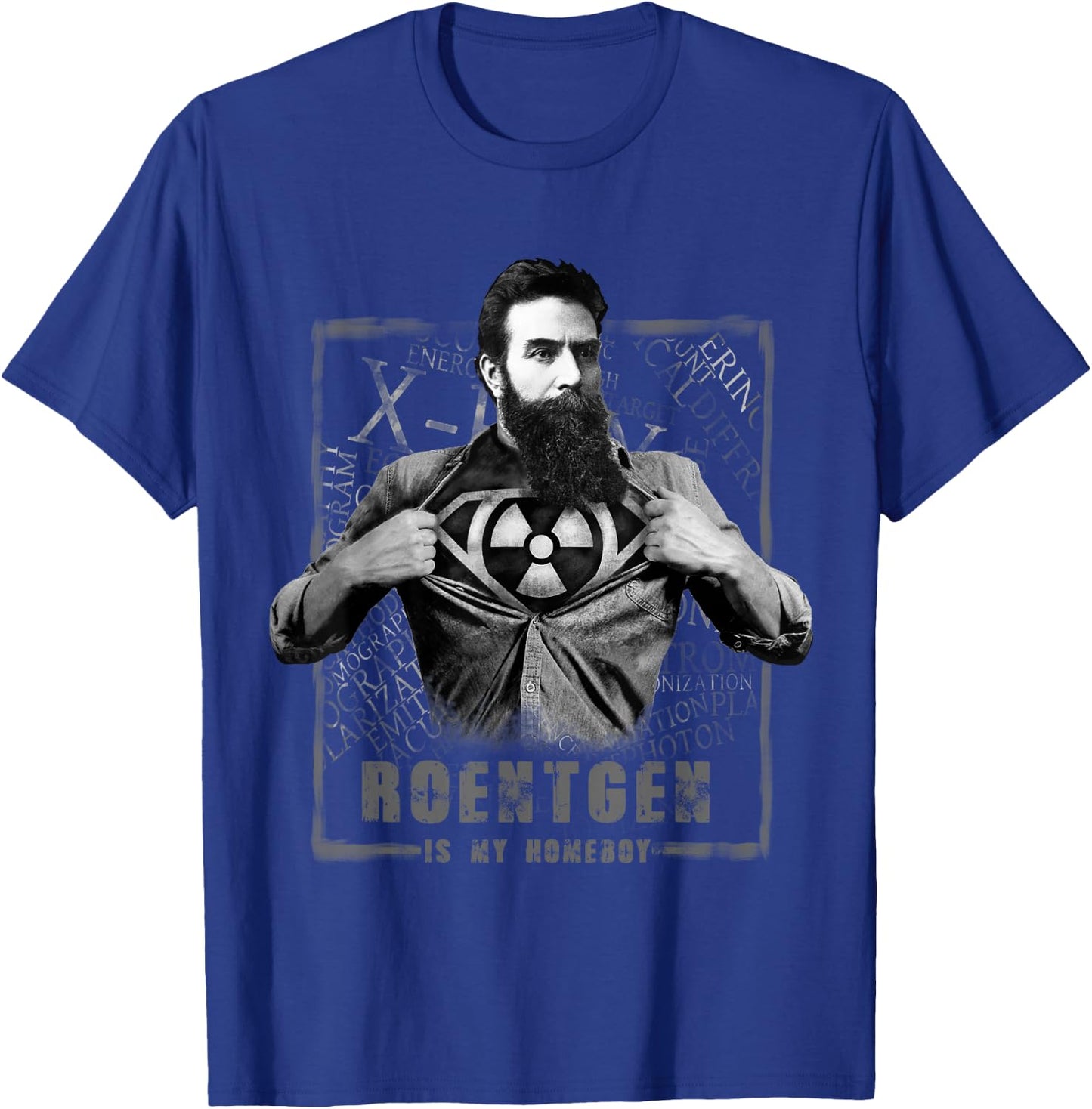 X-Ray Homeboy Shirt Gift X-Ray Tech Rad 1 T-Shirt - T-Shirt | Royal