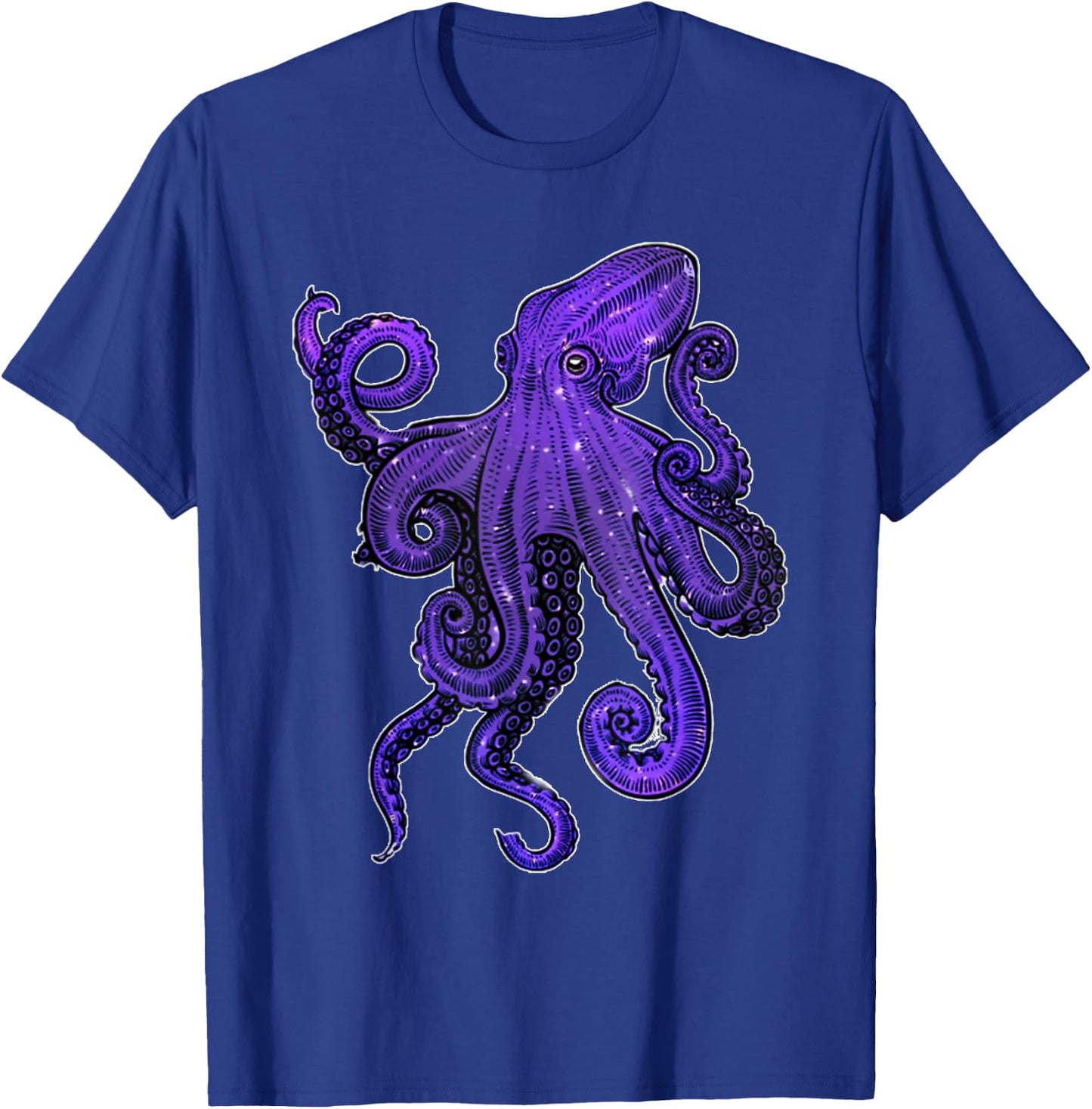 New Octopus Gift women Octopus lovers Kraken T-Shirt - T-Shirt | Royal