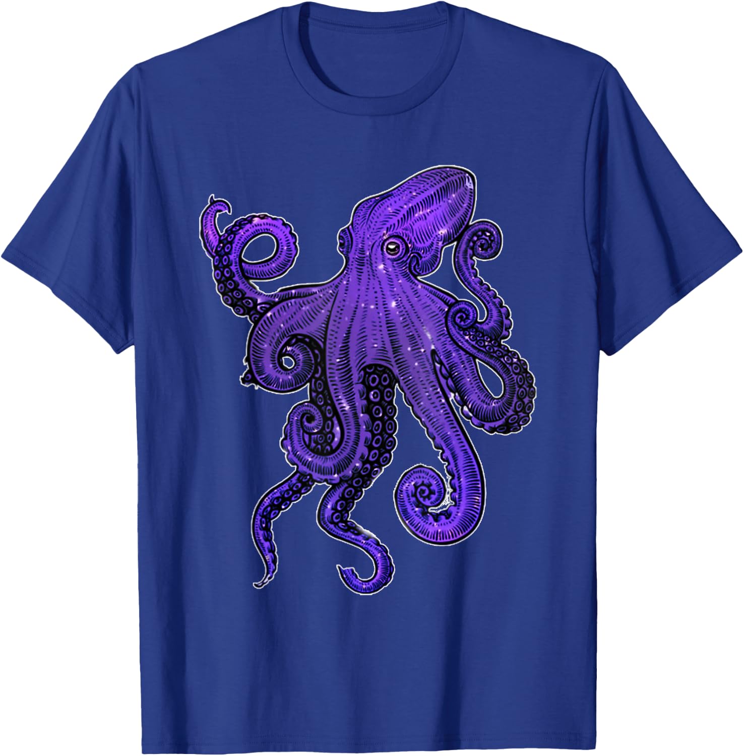 New Octopus Gift women Octopus lovers Kraken T-Shirt - T-Shirt | Royal