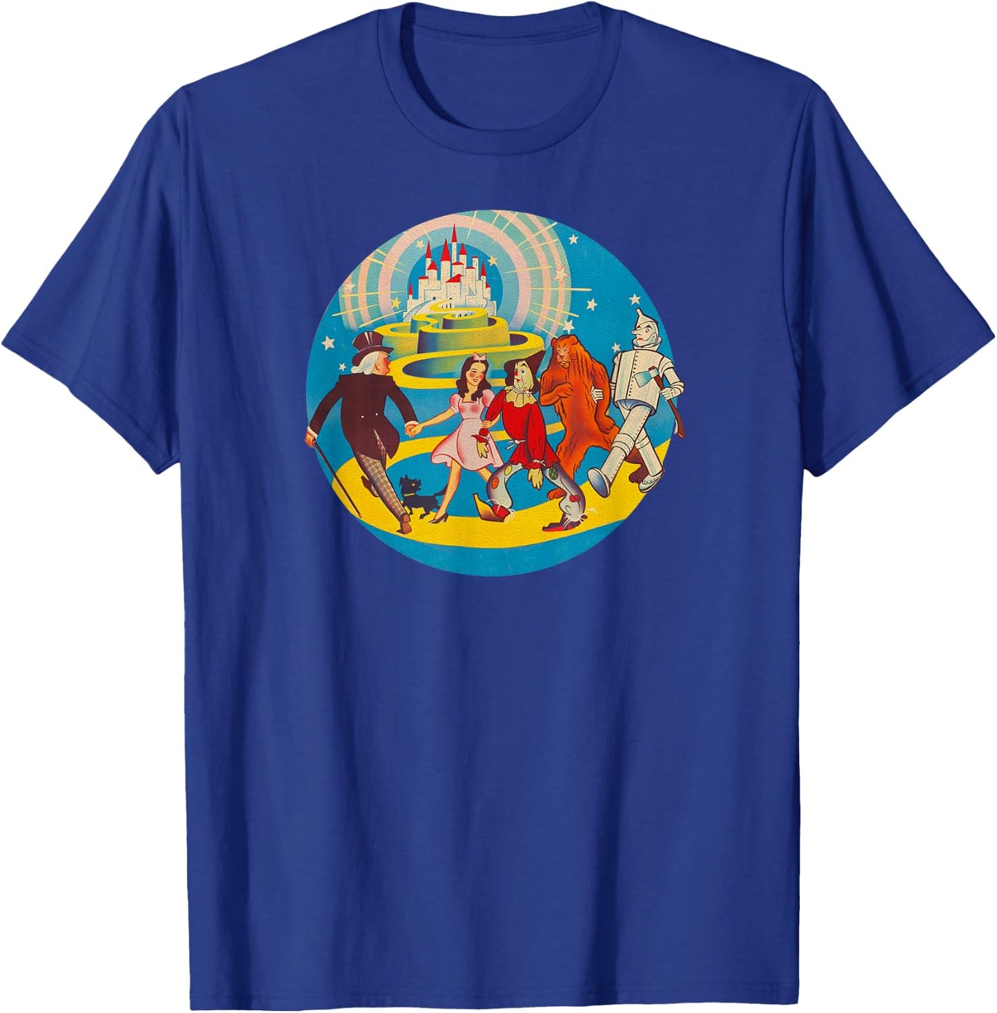 Retro Oz Emerald City The Wizard of OZ Yellow Brick Road T-Shirt - T-Shirt | Royal
