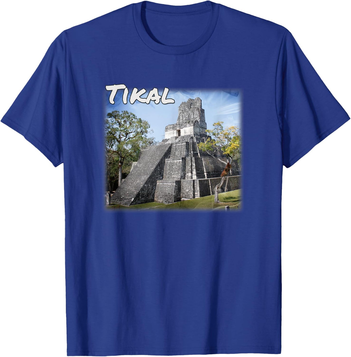 Guatemala Tikal Ruins Temple T-Shirt - T-Shirt | Royal