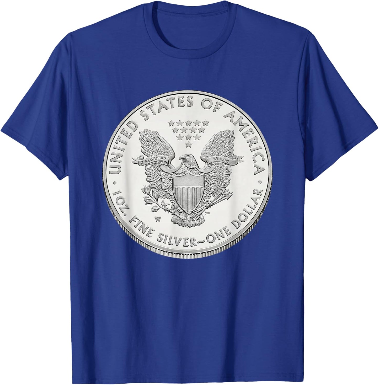 American Eagle Silver Coin Bullion T-Shirt - T-Shirt | Royal