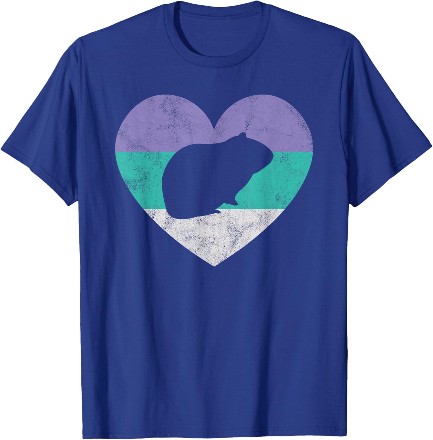 Guinea Pig Gift Shirt & Girls Retro Cute T-Shirt - T-Shirt | Royal