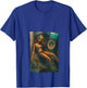 Women's Funny Disgusting Doll face Drinking Meme V-Neck T-Shirt - T-Shirt | Royal