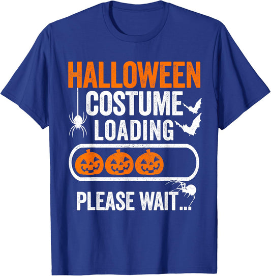 Gamers Halloween Costume Funny Men Women Cute Video Games T-Shirt - T-Shirt | Royal