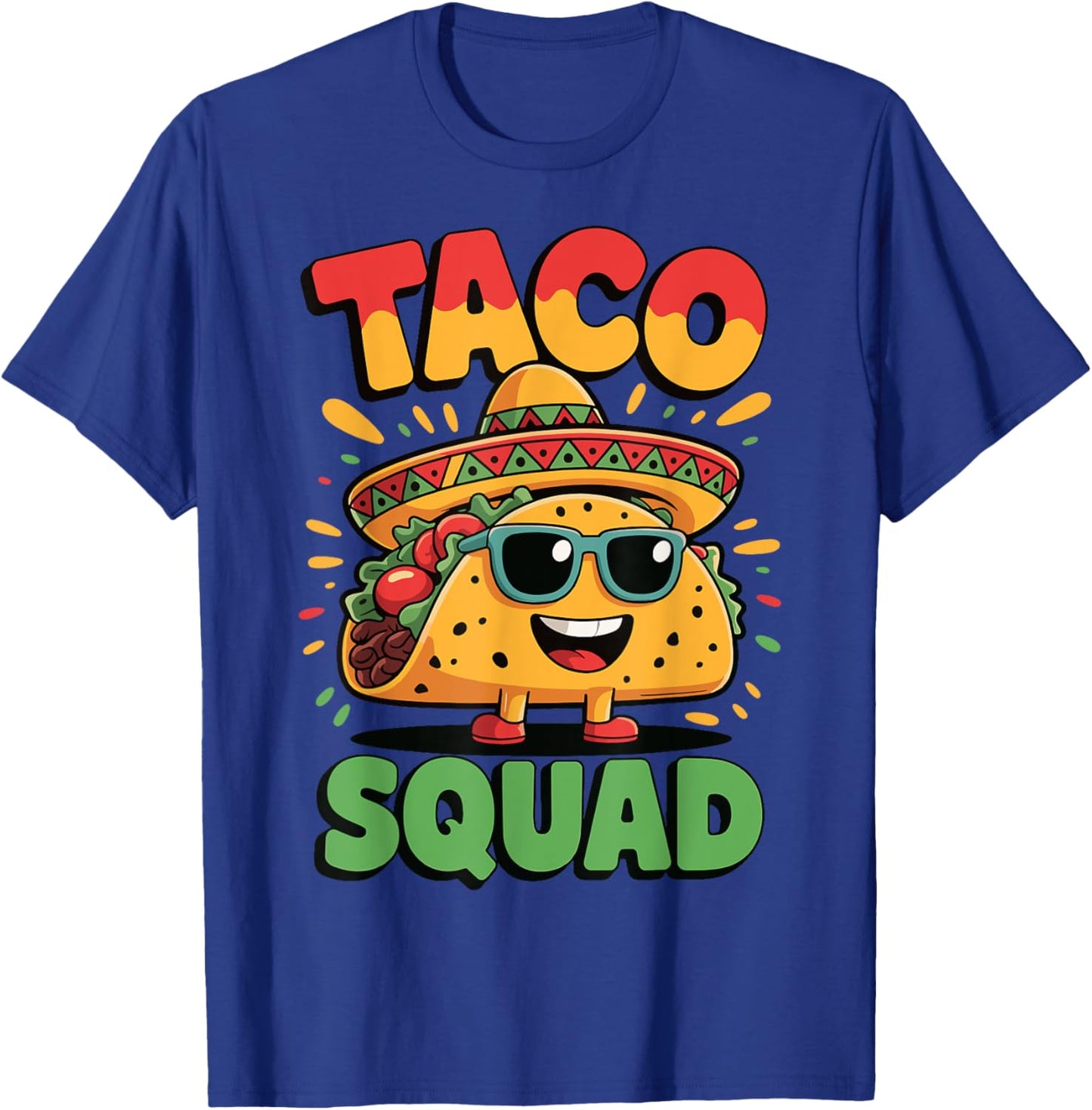 Taco Squad T-Shirt - T-Shirt | Royal