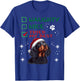 Cute Gordon Setter Dog Christmas Naughty Nice Tried my Best T-Shirt - T-Shirt | Royal