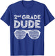 2nd Grade Dude Shirt Second Grade Boy Girl Back To School T-Shirt - T-Shirt | Royal