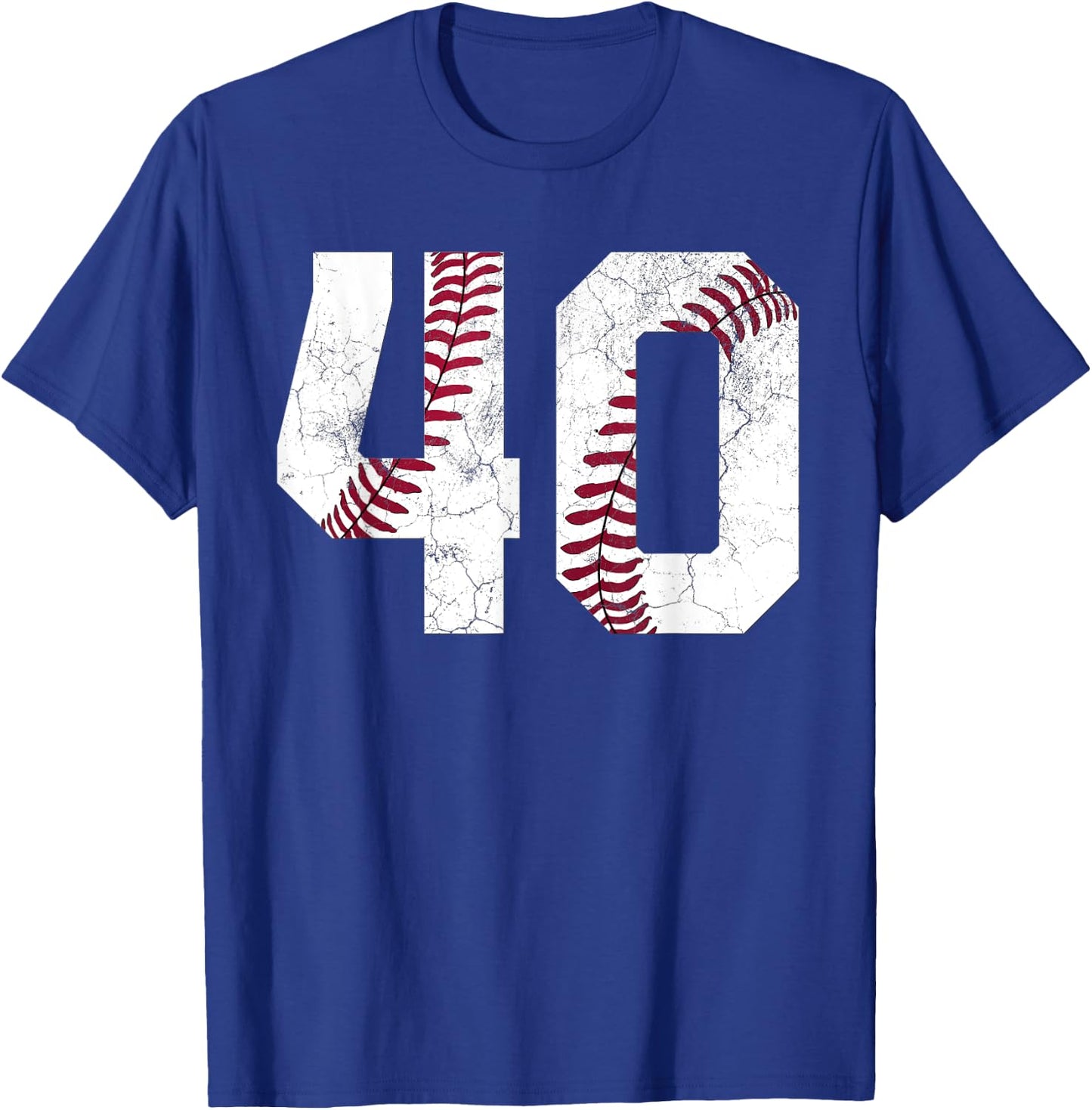 40th Birthday T Shirt 1985 Baseball 40 Years Old T-Shirt - T-Shirt | Royal